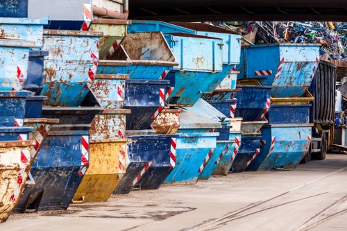 Old furniture pieces ready for disposal in Addiscombe