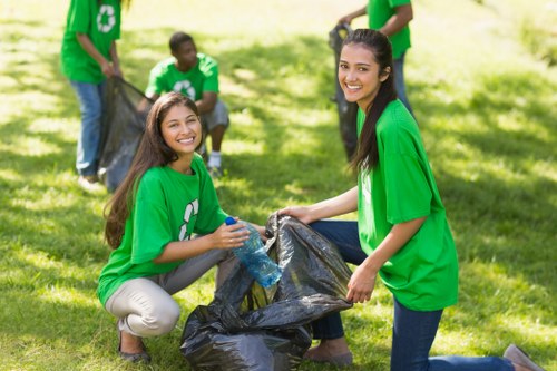 Community cleanup event in Addiscombe